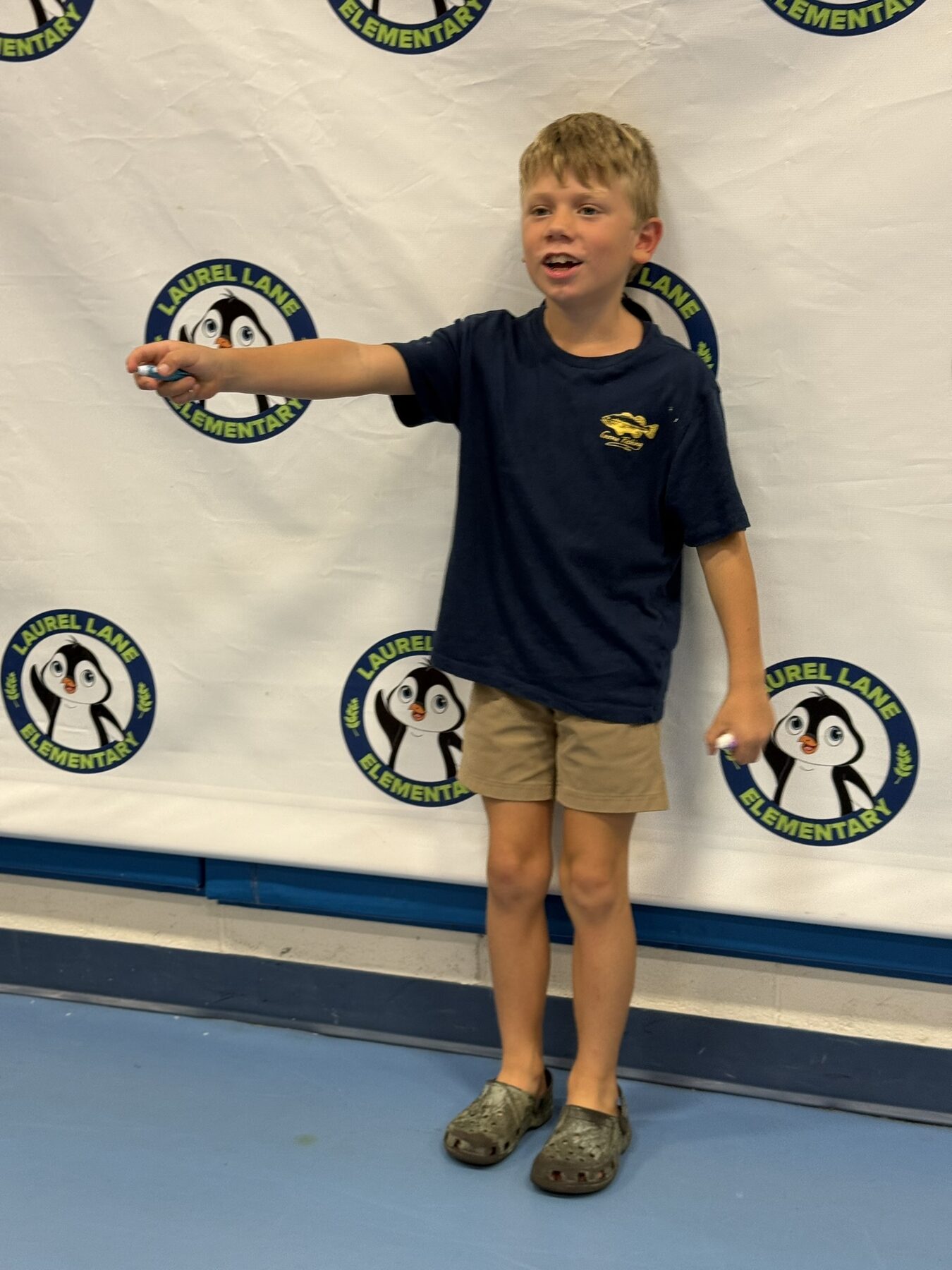 First day of school photo